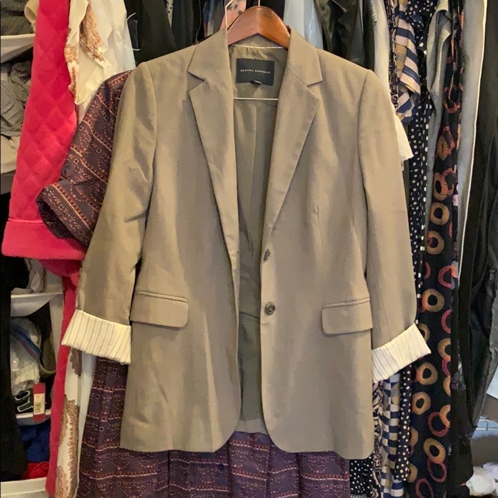 Banana republic blazer